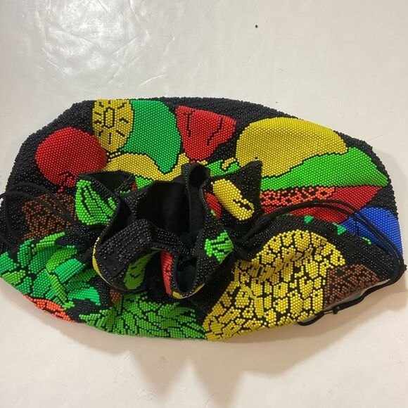 Vintage Hand Beaded Hobo Women’s Bag - Picture 13 of 15